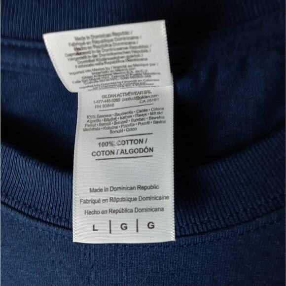 Chevy Corvette Z06 Men's T-Shirt Large Blue C7 Chevrolet Designed To Dominate - Picture 6 of 8